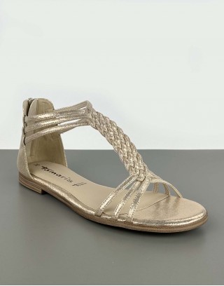 Tamaris sandały złote | 07500