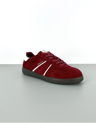 Tamaris sneakersy bordowe|...