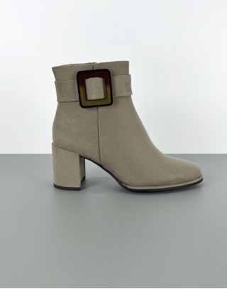 Marco Tozzi botki popielate...