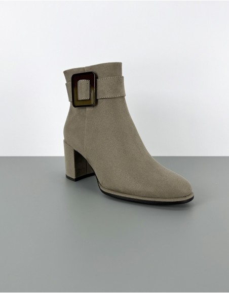 Marco Tozzi botki popielate...