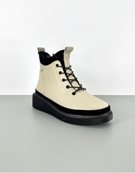 Wygodne botki skórzane...