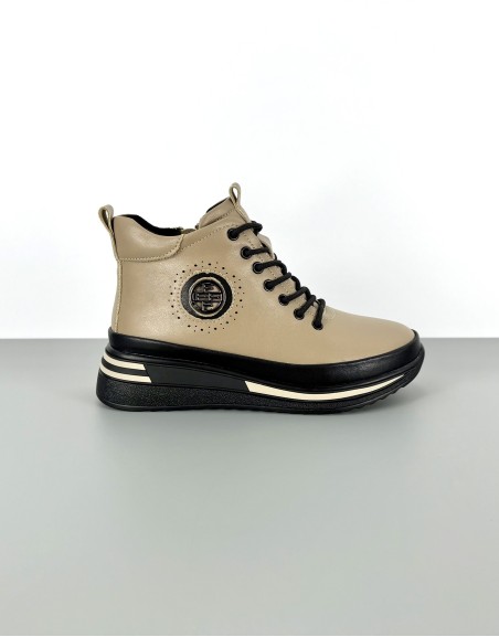 Wygodne botki skórzane...