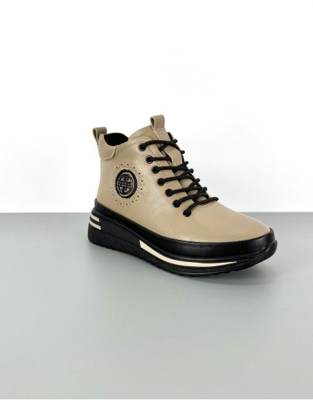 Wygodne botki skórzane...