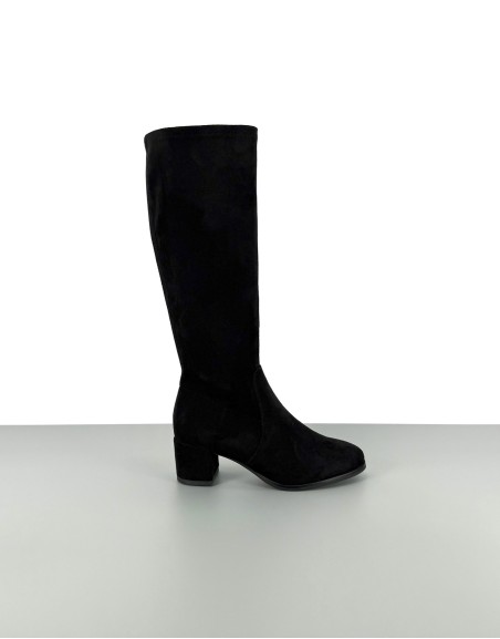 Kozaki stretch czarne | 82026