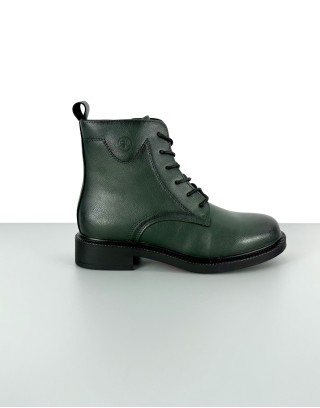 Trzewiki skórzane ciemna...