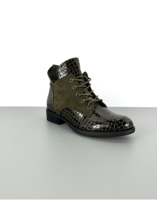 Trzewiki ciemna zieleń | 84103
