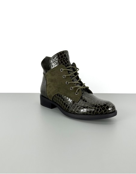 Trzewiki ciemna zieleń | 84103