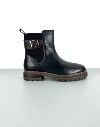 Marco Tozzi botki granatowe...