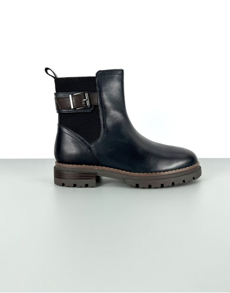 Marco Tozzi botki granatowe...