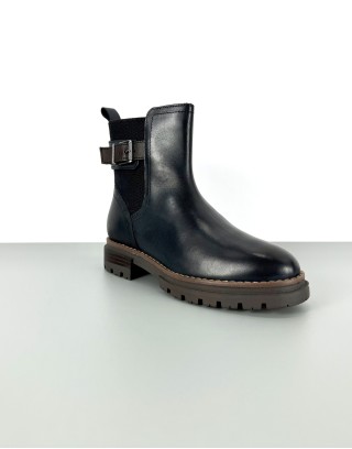 Marco Tozzi botki granatowe...