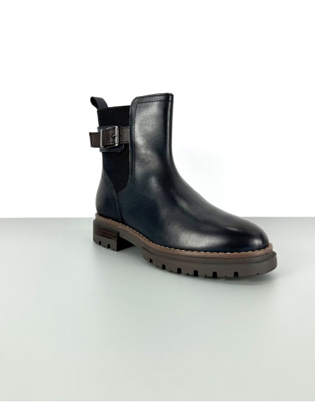 Marco Tozzi botki granatowe...