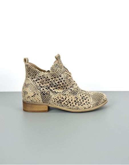 Ażurowe trzewiki beżowe |...