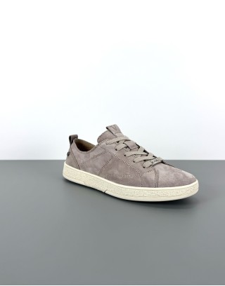 Sneakersy skórzane beżowe |...