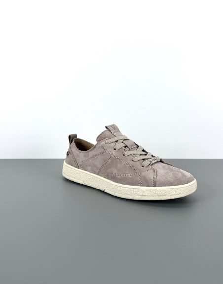 Sneakersy skórzane beżowe |...