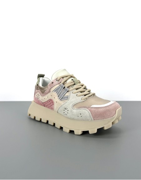 Sneakersy skórzane na...