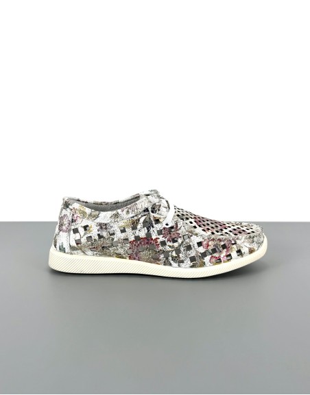 Półbuty ażurowe skórzane...