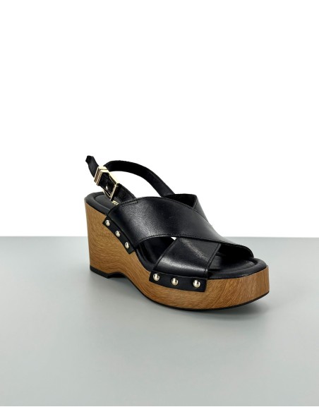 Tamaris sandały na koturnie...