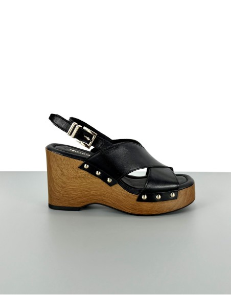 Tamaris sandały na koturnie...