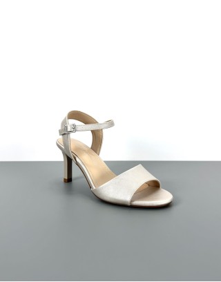Sandały eleganckie srebrne...