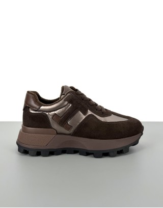Sneakersy lekko ocieplane...